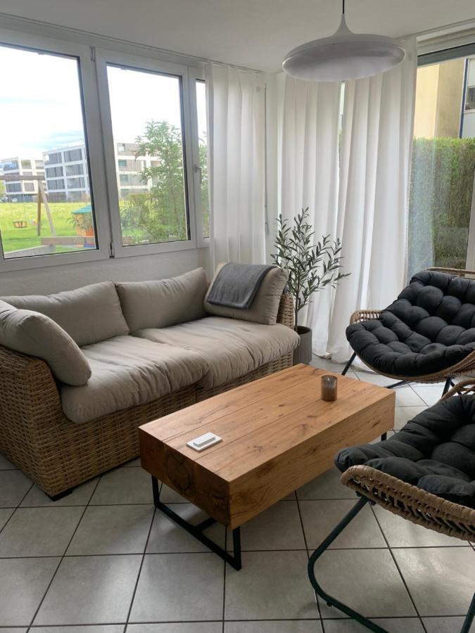 Relax Apartment Mit Garten - Lifestyle Am Bodensee, Fahrraeder & Parkplatz Inklusive Bregenz Dış mekan fotoğraf